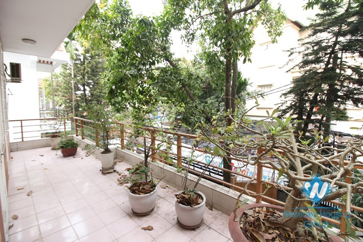 Spacious house with garden on To Ngoc Van, Tay Ho, Hanoi